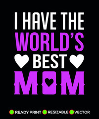 Mother's Day T-shirt Design 