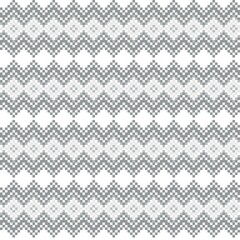 Argyle Fair Isle Seamless Pattern Design