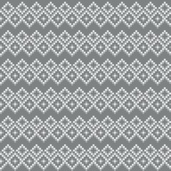 Argyle Fair Isle Seamless Pattern Design