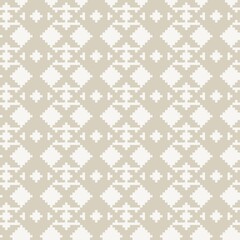 Argyle Fair Isle Seamless Pattern Design