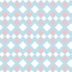 Argyle Fair Isle Seamless Pattern Design