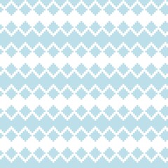Argyle Fair Isle Seamless Pattern Design
