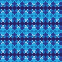 Argyle Fair Isle Seamless Pattern Design