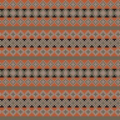Argyle Fair Isle Seamless Pattern Design
