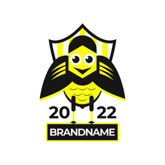 Owl logo vector illustration. Emblem design on white background.