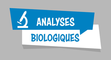 Logo analyses biologiques.