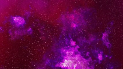 Fototapeta na wymiar Purple and red Nebula and galaxies, science fiction. Beauty of deep space