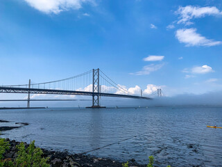 Queensferry bridge over the Ocean in Edinburgh