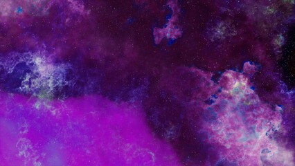 Fototapeta na wymiar Abstract photo of a colorful purple and blue space nebula