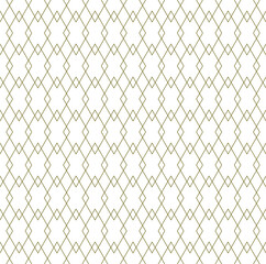 Seamless geometric ornament . Brown color thin lines .