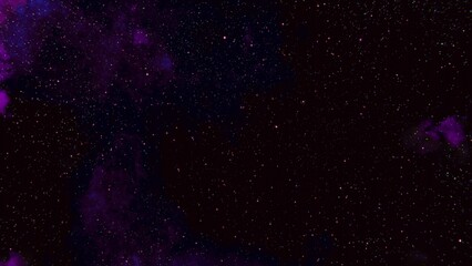 Fototapeta premium Abstract photo of a colorful purple and blue space nebula