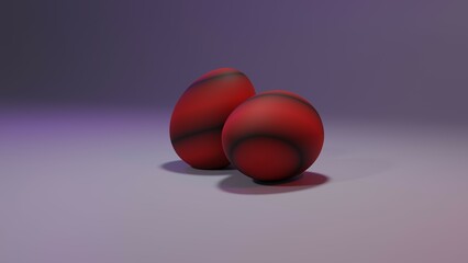 red easter egg