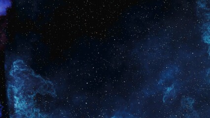 Night blue sky with stars as background and Universe