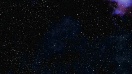 Night blue sky with stars as background and Universe