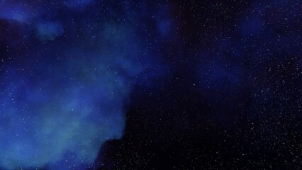 Night blue sky with stars as background and Universe