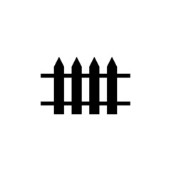 fence logo vector 