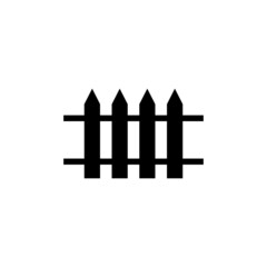 fence logo vector 