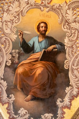 St. Luke the Evangelist. Fresco