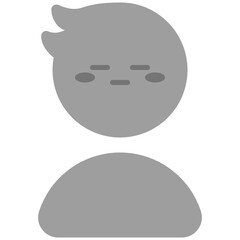 bored flat icon