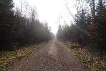 Schöne Landschaft in Donau-Ries, Bayern