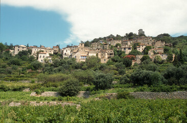 Fototapeta na wymiar Vieussan, 34390, Hérault , Languedoc Roussillon, Parc naturel régional du Haut Lanquedoc