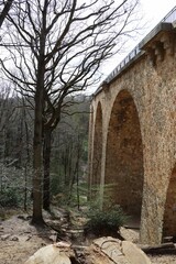 Fototapeta premium old stone viaduct 