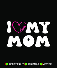 Mother's Day T-shirt Design 
