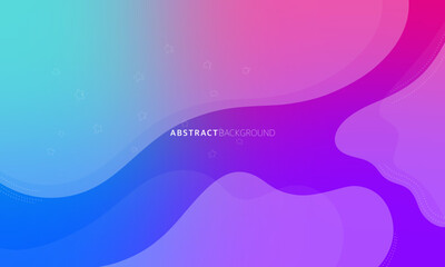 Colorful geometric background. Liquid color background design. Composition of liquid form