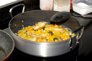 Making a sauté