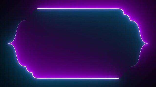 Ramadan Kareem Concept Banner or Voucher Template Background. Empty Place for Text