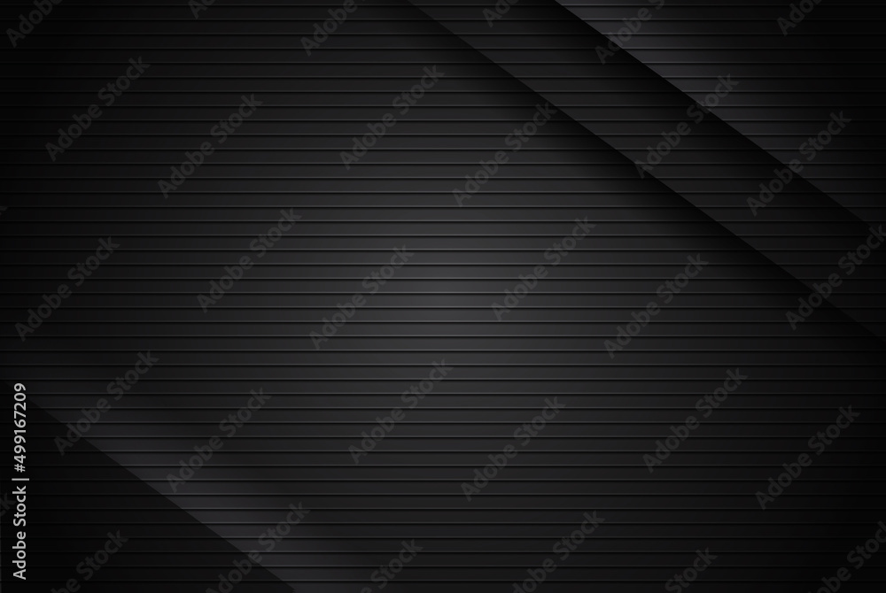 Poster abstract metallic blue black frame layout modern tech design template background. black metallic bac