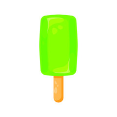 Abstract Flat Fast Food Ice Cream Sweet Meal Background Vector Design Style Cooking, Breakfast