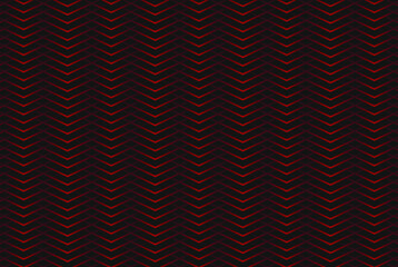 Red line geometric shapes on the black ground, minimal abstract background, red color gradient, geometric line pattern backdrop