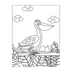 Bird Coloring Pages for Kids