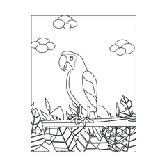 Bird Coloring Pages for Kids