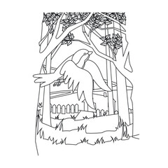 Bird Coloring Pages for Kids