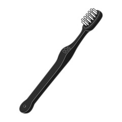 黒色の歯ブラシ