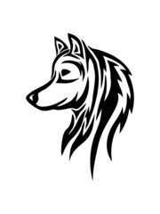 Wolf Tattoo Design 