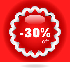 -30 % off special sale