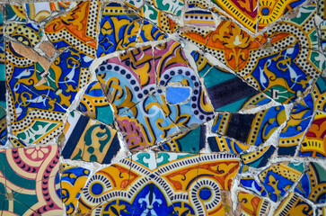 pattern with mosaic