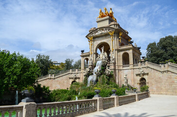 fountain at the park