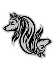 Wolf cool Logo 