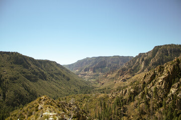 Naklejka premium Hiking trail in Sedona, AZ by the creek - No Foreground