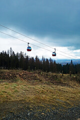 Harz Seilbahn auf dem Wurmberg bei Braunlage
