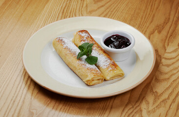 pancakes with cottage cheese and sour cream