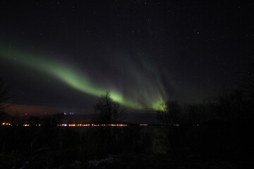 Aurora borealis in Norway.