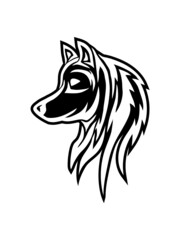 Raubtier Wolf Tattoo 