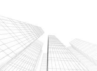 Fototapeta premium modern office buildings
