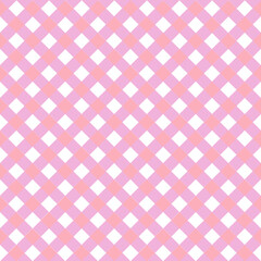 Vector seamless diagonal pattern in pink