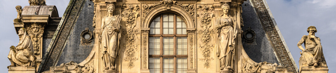 Obraz premium Louvre architecture